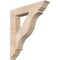 Ekena Millwork Funston Traditional Smooth Bracket, Douglas Fir, 5 1/2"W x 34"D x 38"H BKT06X34X38FST01SDF - alternate 1